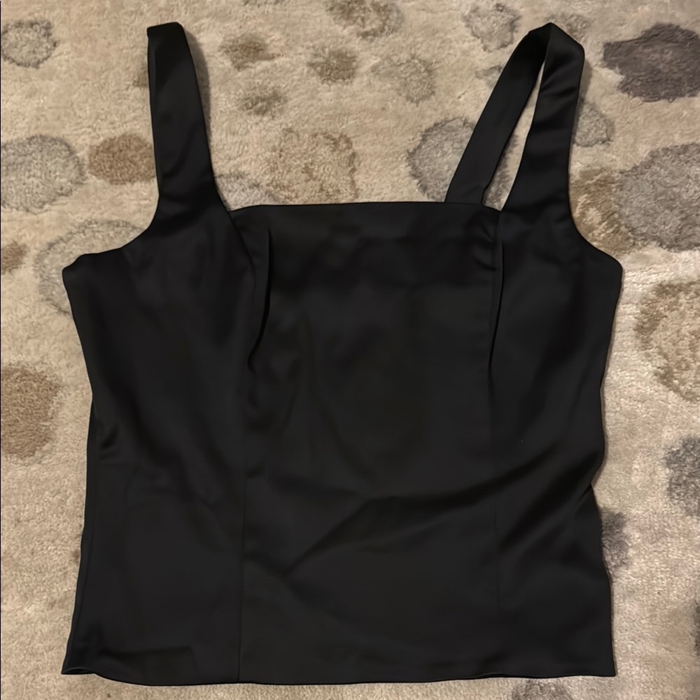 Abercrombie & Fitch Black Bustier Tank Top
